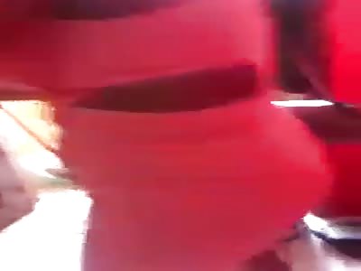 Man try to attack the wrong person