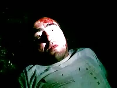 Shot to death in the face with a AK-47! (Machine Gun) 