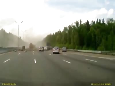 An absurd death of truck driver