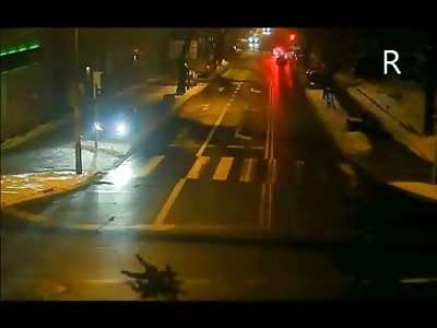 Drunk Woman Hit By Car