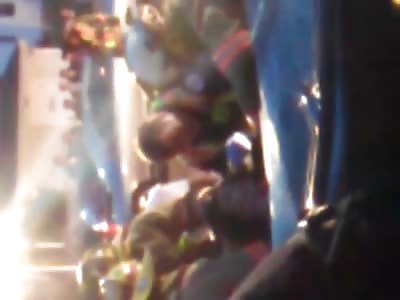 crazy car accident outside my house