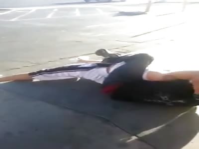 2 Hood Rats Fight Infront Man Store - Store Owner End Up Teaching Them a Lesson