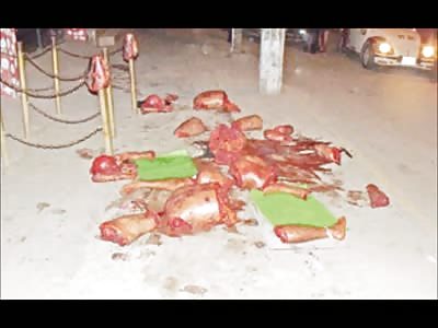 FUCKING SHOCKING : Face Peeled Off and Impaled - Skinned Alive, Dismembered & Holding Severed Cock & Balls VERY GRAPHIC 18+