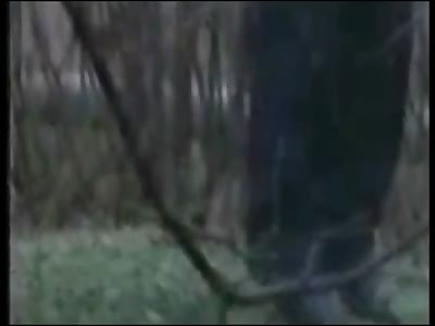 Old Man Hung Himself in Woods - Gets Cut Down by Paramedics