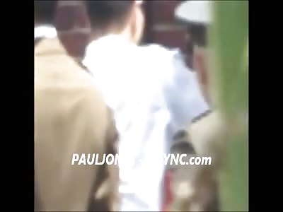 SMUGGLED FOOTAGE - Man Screaming Before Executed by Firing Squad in China