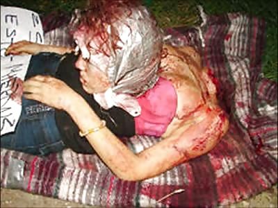 Woman Beheaded by Chainsaw For Snitching on Drug Cartel ( 1 pic )