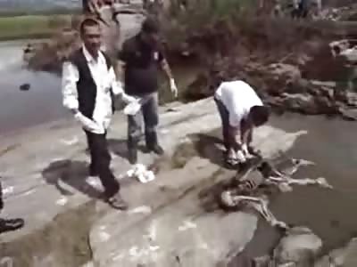 Holy Shit! Man Fell into Piranha Infested River and He Looks Like This Now