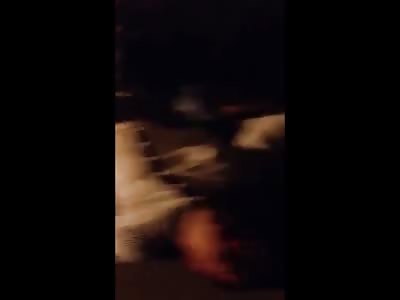 Two dead hit by bus in Bangu, Rio de Janeiro Brazil