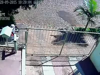 Shocking Video Shows Dog Murdered by Scumbag Mailman For NO Reason