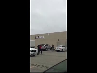 Ratchet Bitch Beats Man in a Parking Lot with an Aluminum Bat (Listen to the Hits)