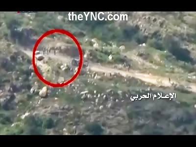 Saudi soldiers being killed by IED