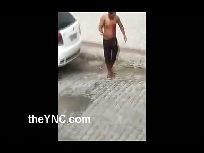 WTMF? Fucked Dude Stabs Himself in the Gut