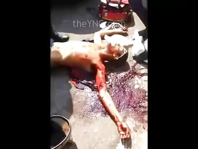 Thief Agonizes and Dies On Camera After being Shot by Police