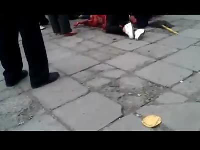 Woman Stabbed 27 Times on the Street Bleeds to Death on Road