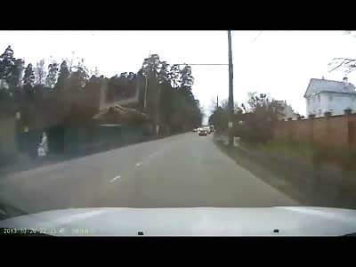 Little girl is hit in brutal accident 