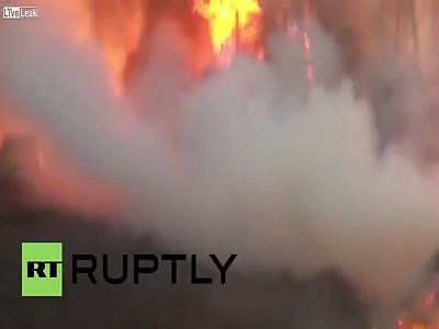 India: Pipe explosion decimates Andhra Pradesh village *GRAPHIC* 