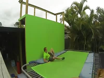 Gruesome! Man Rips Ankle Off On Trampoline [Extremely Graphic]