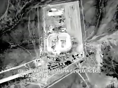 Coalition Forces Wipe Out ISIS Staging Area