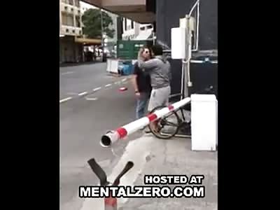 White man doesn't know when to walk away from an 