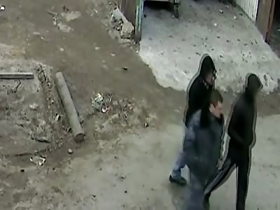 The attack on the guard at the construction site because of a monetary debt  