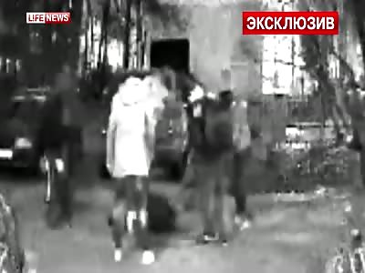 Nazi group attacks white man