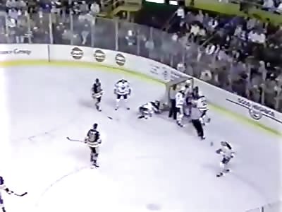 Clint Malarchuk throat slit by skate 