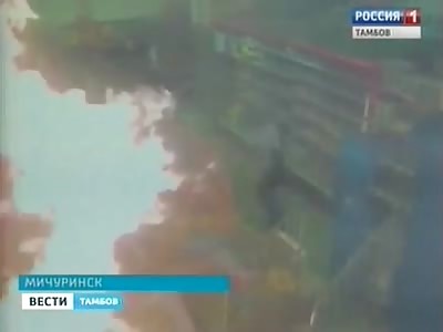 Wife Burned Alive at Supermarket by Deranged Husband