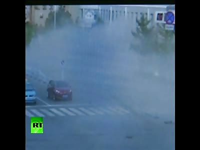 8 dead and 6 injured as truck crashes into bus stop in China