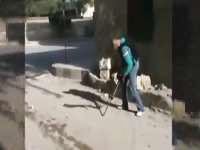 White Shroud Guerrillas Kill ISIS Rambo-wannabe