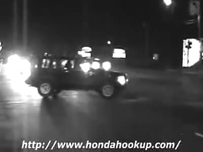 Hit and run. And return.