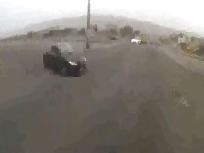 GoPro police accident POV