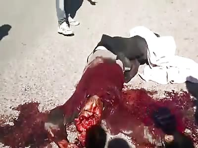 vuelan las cabezas en las calles