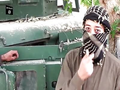 Boy Suicide Bomber in Armored Car Goes Boom (New) 