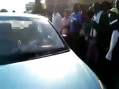 AMBUSH: African Judge executed inside of his car (face blown off by high caliber weapons)