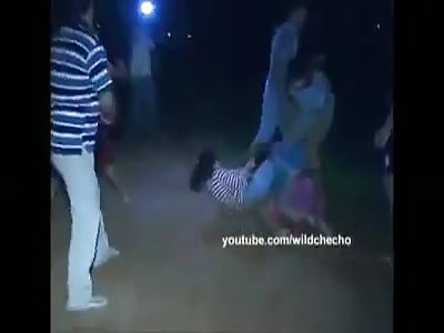 *Brazil* Absolutely the most random fight ever. (Whole family)