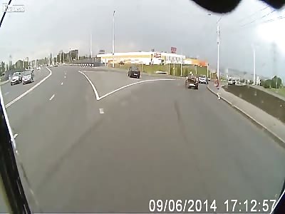 Dumb Bitch should have been road kill !