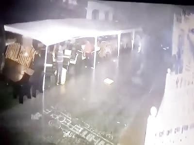 A hurricane let the Russian man fly.