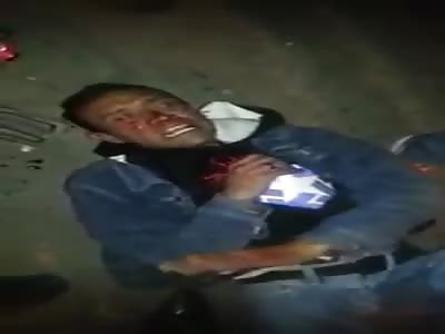 TIRED OF BEING BEATEN, THIEF SCREAMS: 