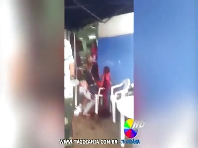 WOMAN DESPERATE SEEING DEAD HUSBAND BATHED IN BLOOD