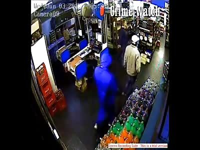MAN SHOT IN LIQUOR STORE