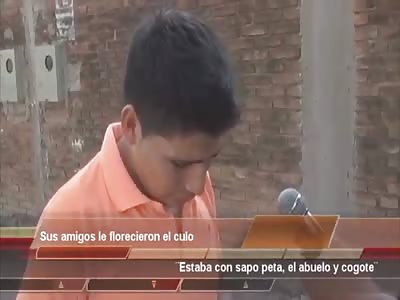 SUS AMIGOS LE FLORECIERON EL CULO (HIS FRIENDS FUCK HIM IN THE ASS)