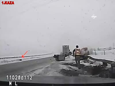 ONE, TWO, THREE WTF ACCIDENT IN THE SAME PLACE