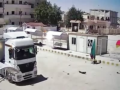 SUICIDE CAR BOMBING: DEADLY BLAST AT SYRIA BORDER