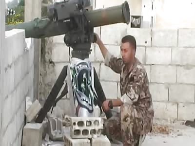 TOW MISSILE DESTROY A TANK