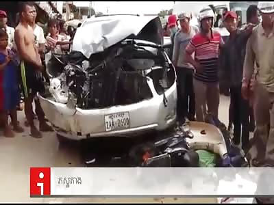 WOMAN DIED IN MOTORCYCLE ACCIDENT