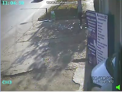 CLOSE CALL: LUCKY MAN ESCAPES CERTAIN DEATH BY AN INCH