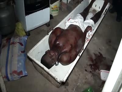 MAN WAS KILLED INSIDE HIS HOME