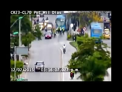 GUNFIRE IN CALI - COLOMBIA