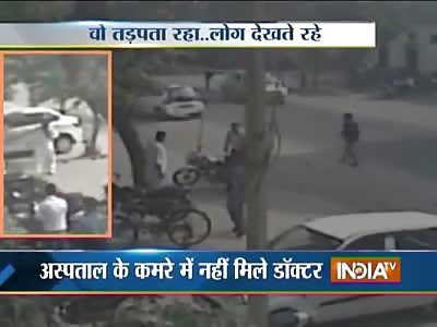 MAN STABBED WITH SCREWDRIVER, DIED IN HOSPITAL AS NOBODY HELP