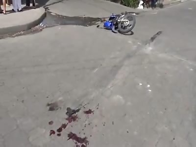 FEM OFFICER HAD A LEG WOUND IN TRAFFIC ACCIDENT